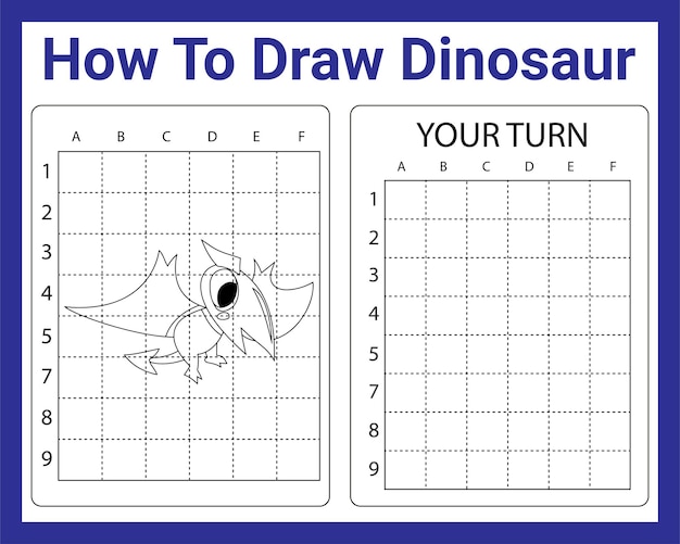 Comment Dessiner Un Dinosaure Pour Les Enfants