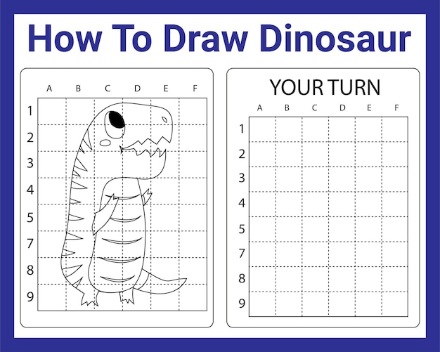 Comment Dessiner Un Dinosaure Pour Les Enfants