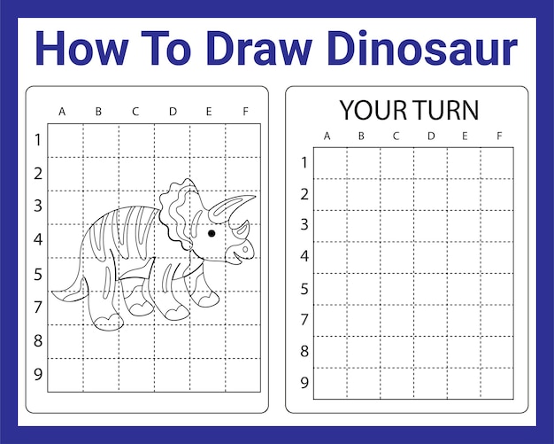 Comment Dessiner Un Dinosaure Pour Les Enfants