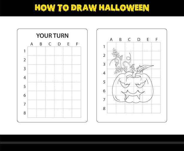 Comment Dessiner Halloween Pour Les Enfants Coloriage D'halloween Pour Les Enfants