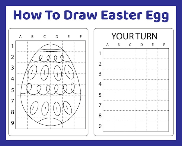 Comment Dessiner Un œuf De Pâques Pour Les Enfants