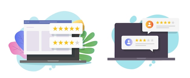 Commentaires des clients Témoignages en ligne sur le site Web et examen de la qualité de la réputation numérique sur Internet