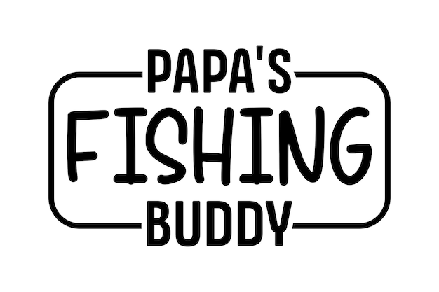 Le compagnon de pêche de papa