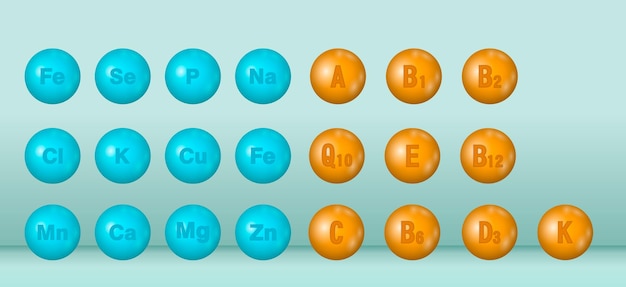 Complexe De Vitamines Et Minéraux