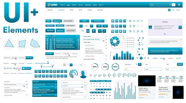 Ces composants graphiques fournissent une approche globale pour le développement d'interfaces
