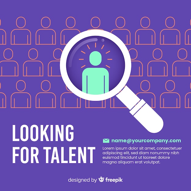 Composition de recherche de talents moderne