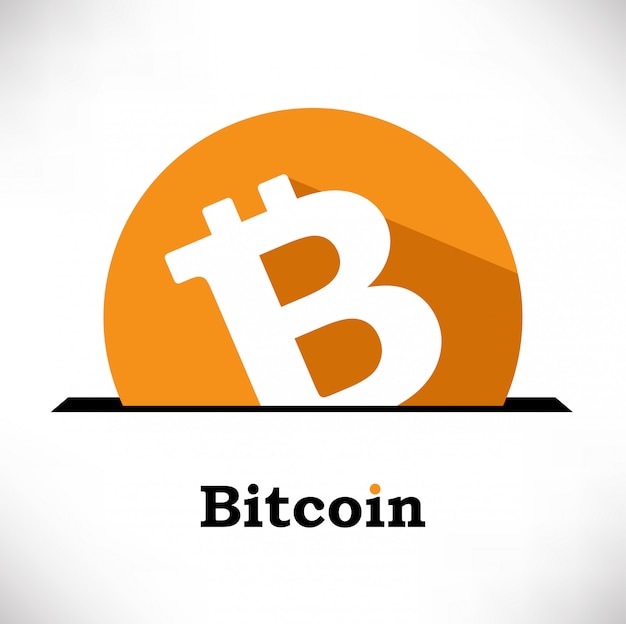 Composition De Vecteur De Symbole Bitcoin