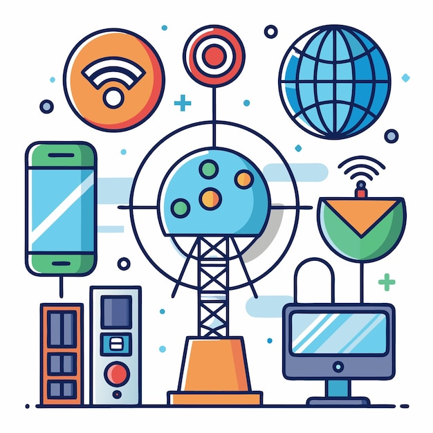 Compréhension des composants et des technologies clés de la communication sans fil illustrée
