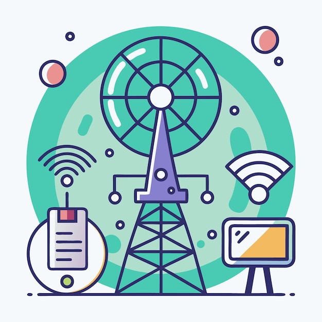Compréhension des composants et des technologies clés de la communication sans fil illustrée