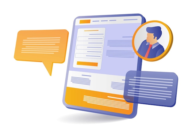 Compte personnel Web de l'application