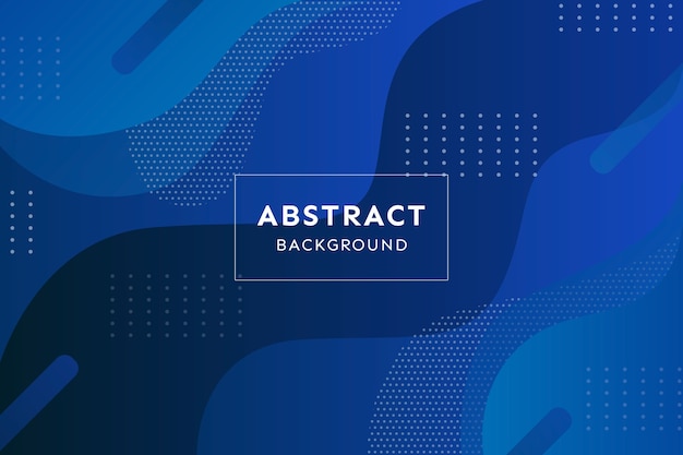 Concept abstrait fond bleu classique