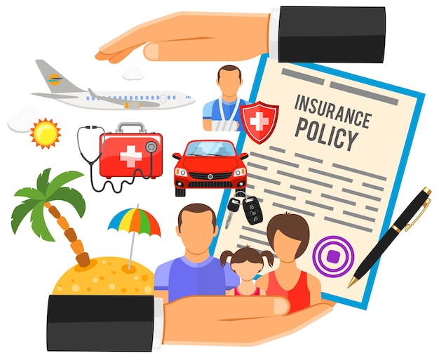Concept d'assurance voyage