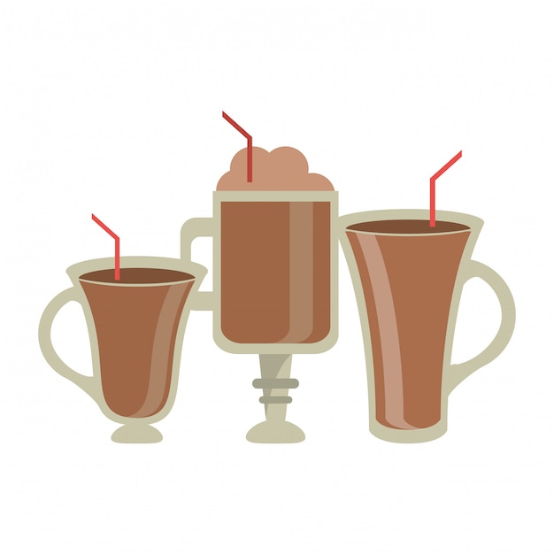 Concept De Boissons Au Café