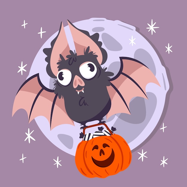 Concept De Chauve-souris Festival Halloween