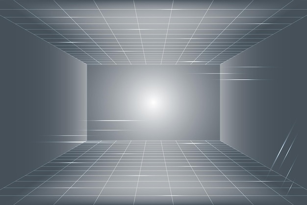 Concept de communication Hitech Illustration vectorielle d'un fond abstrait à gradient sombre