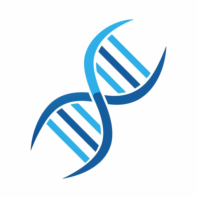 Concept de conception du logo de l'ADN
