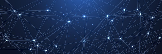 Le concept de connexion au réseau mondial dans les affaires mondiales