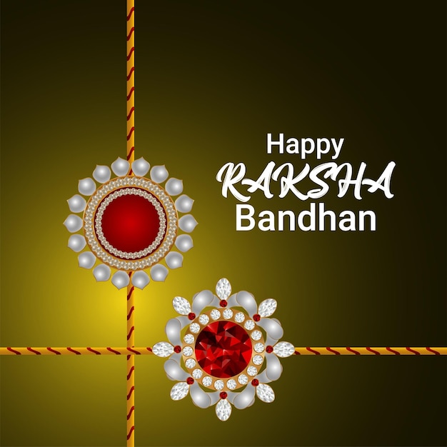 Concept De Design Heureux Raksha Bandhan