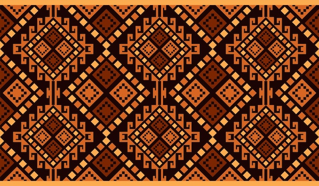 Concept de design de motif ethnique géométrique pour papier peint vêtements batik et tissu