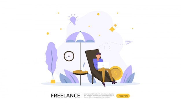 Concept à Distance Freelance