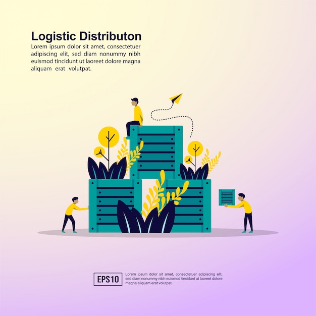 Concept De Distribution Logistique