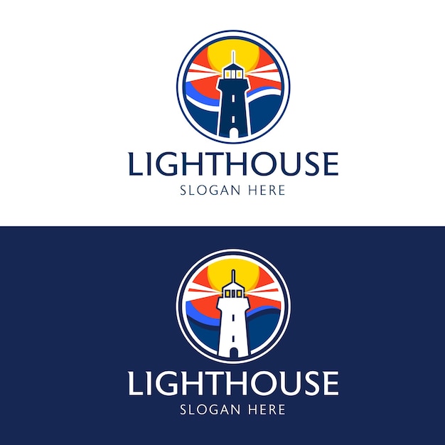 Le Concept Du Logo Du Phare