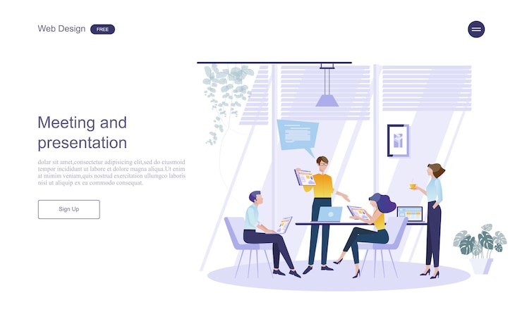Vecteur concept d&#39;entreprise pour le travail d&#39;équipe