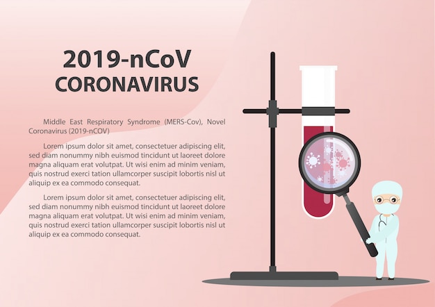 Concept d'épidémie de coronavirus de Wuhan.