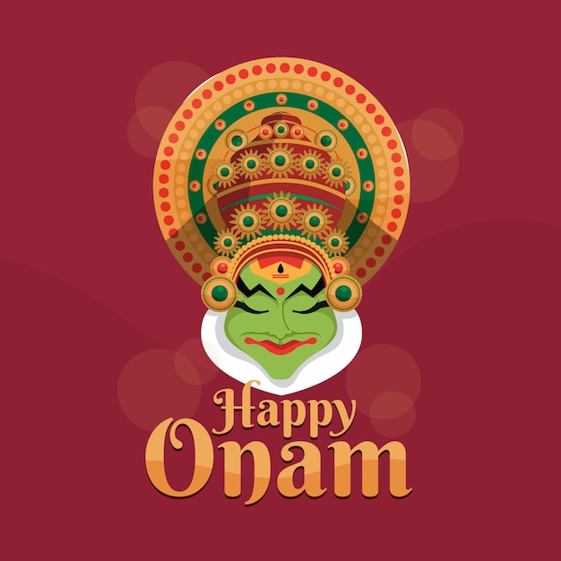 Concept De Festival Onam Plat