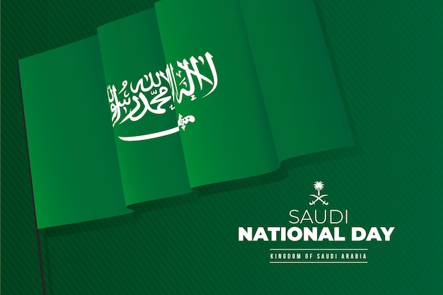 Concept De La Fête Nationale Saoudienne