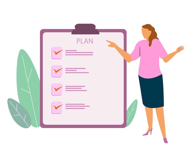 Concept de gestion Développement et planification de projets d'entreprise réussis Direction et coordination du développement de la stratégie de gestion et de marketing