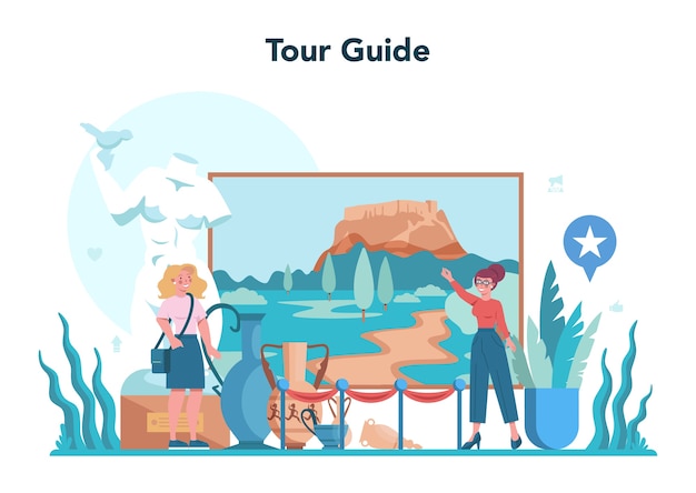 Concept De Guide De Vacances