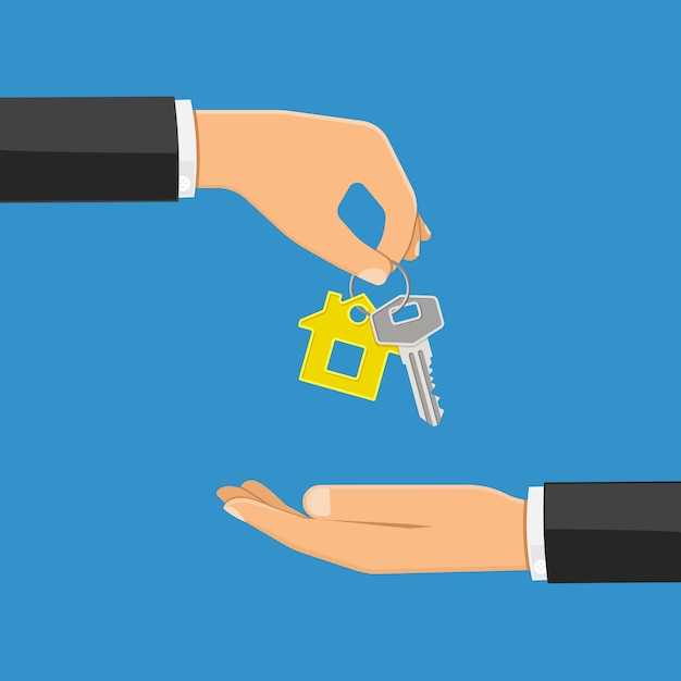 Concept immobilier d'achat ou de location