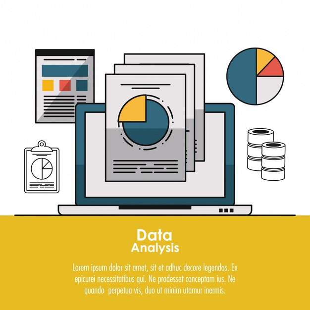 Concept D'infographie D'analyse De Données