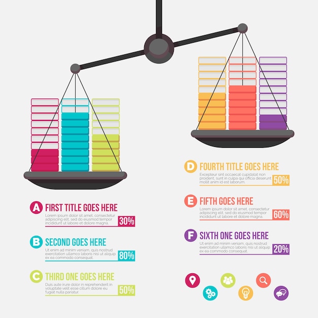 Concept D'infographie D'équilibre