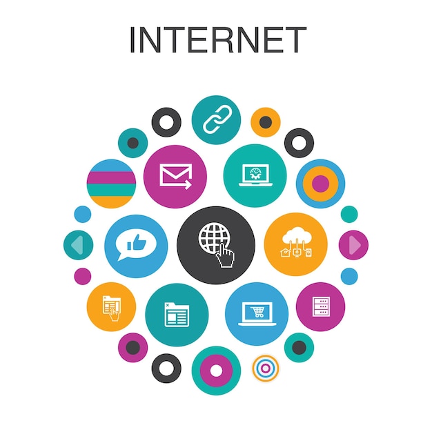 Concept d'infographie de modèle d'interface utilisateur à la mode de démarrage. Crowdfunding, lancement d'entreprise, motivation, icônes de développement de produits