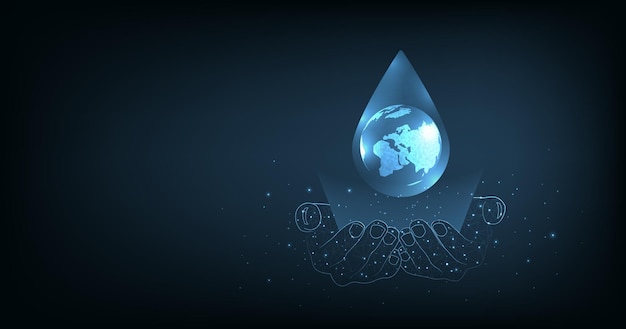 Concept De La Journée Mondiale De L'eau