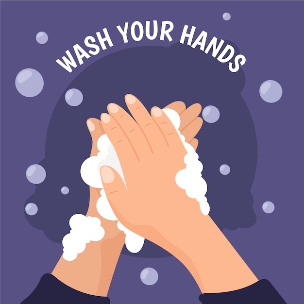 Concept de lavage des mains