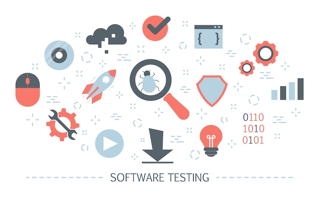 Concept De Logiciel De Test. Processus De Test Du Code D'application