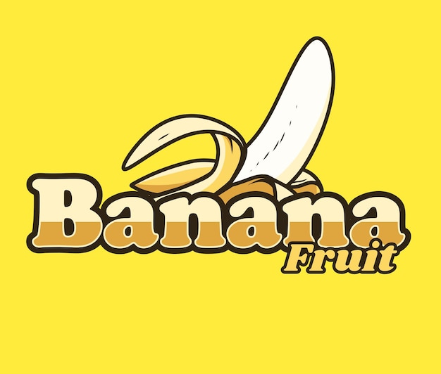 Vecteur concept de logo de banane pour vous