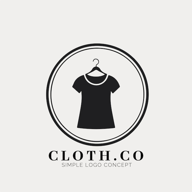 Vecteur concept de logo de boutique de vêtements pour l'entreprise et l'image de marque