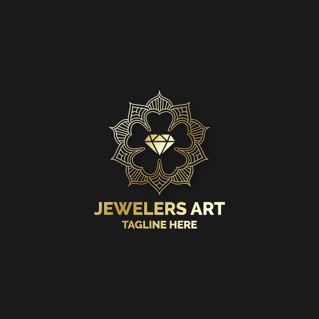 Concept De Logo Diamant élégant