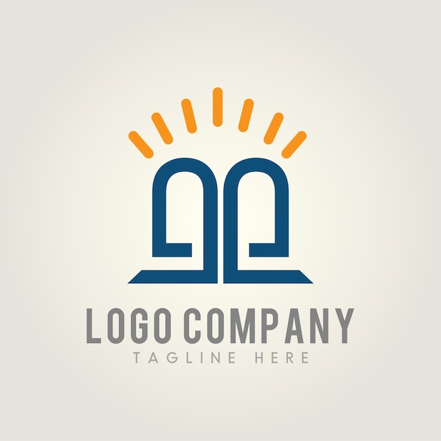 Concept De Logo De Lampe