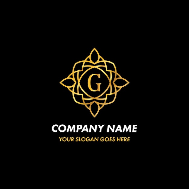 Concept De Logo Monogramme Lettre G