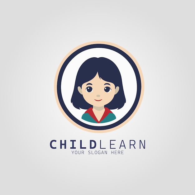Concept De Logo Pour L'éducation Des Enfants Pour L'entreprise Et L'image De Marque