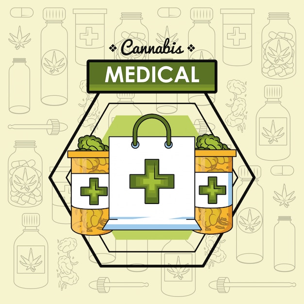 Concept Médical De Cannabis