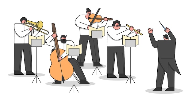 Concept d'orchestre symphonique