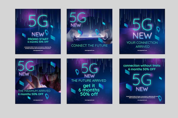 Concept De Posts Instagram 5g