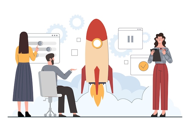 Concept de projet d'entreprise