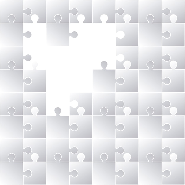Vecteur concept de puzzle